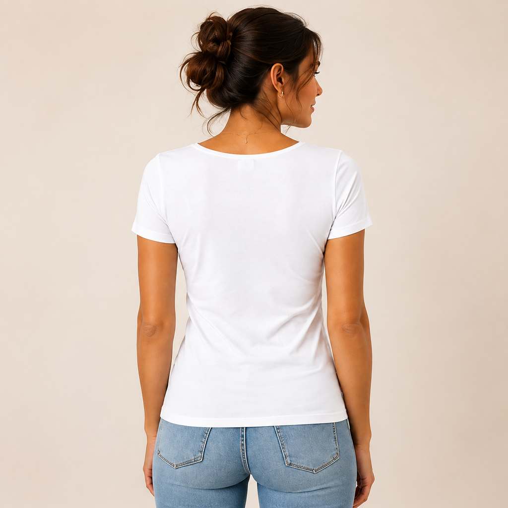 JOY Junior Wide Scoop Neck Tee