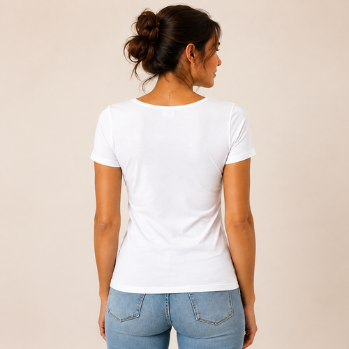 JOY Junior Wide Scoop Neck Tee