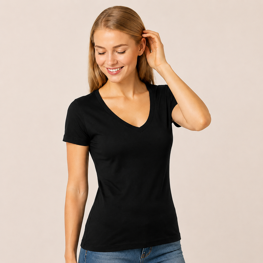 JOY Junior V-Neck Tee