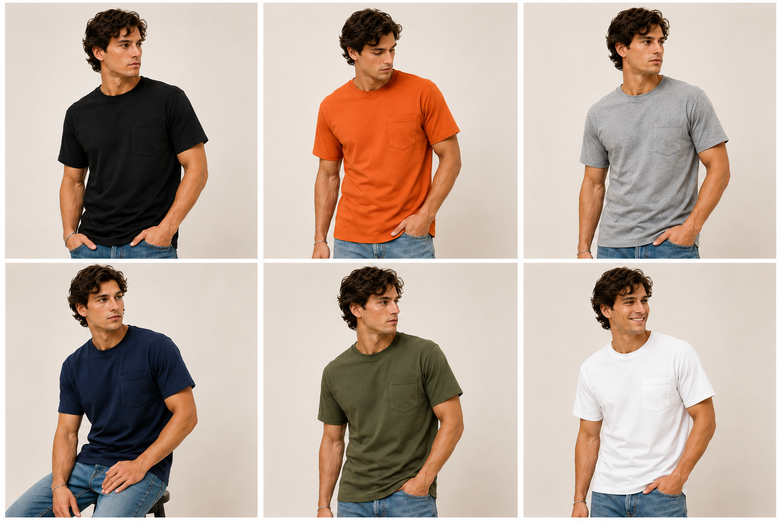 JOY Made in USA Midweight Pocket Crew