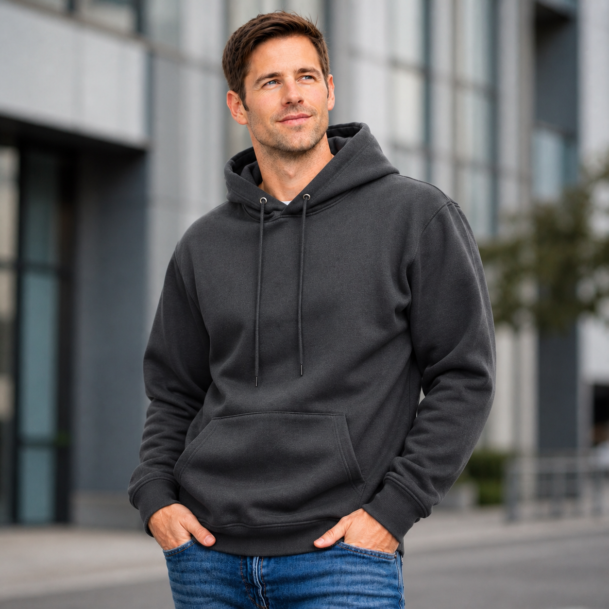 JOY Legacy Heavyweight Hoodie in Charcoal
