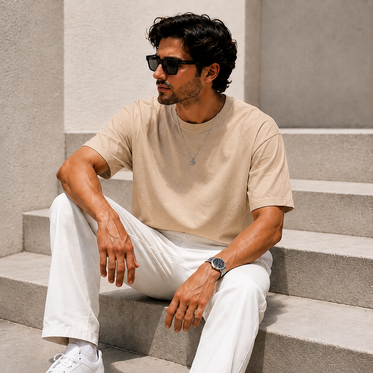 JOY Ultimate Tee in Desert Sand