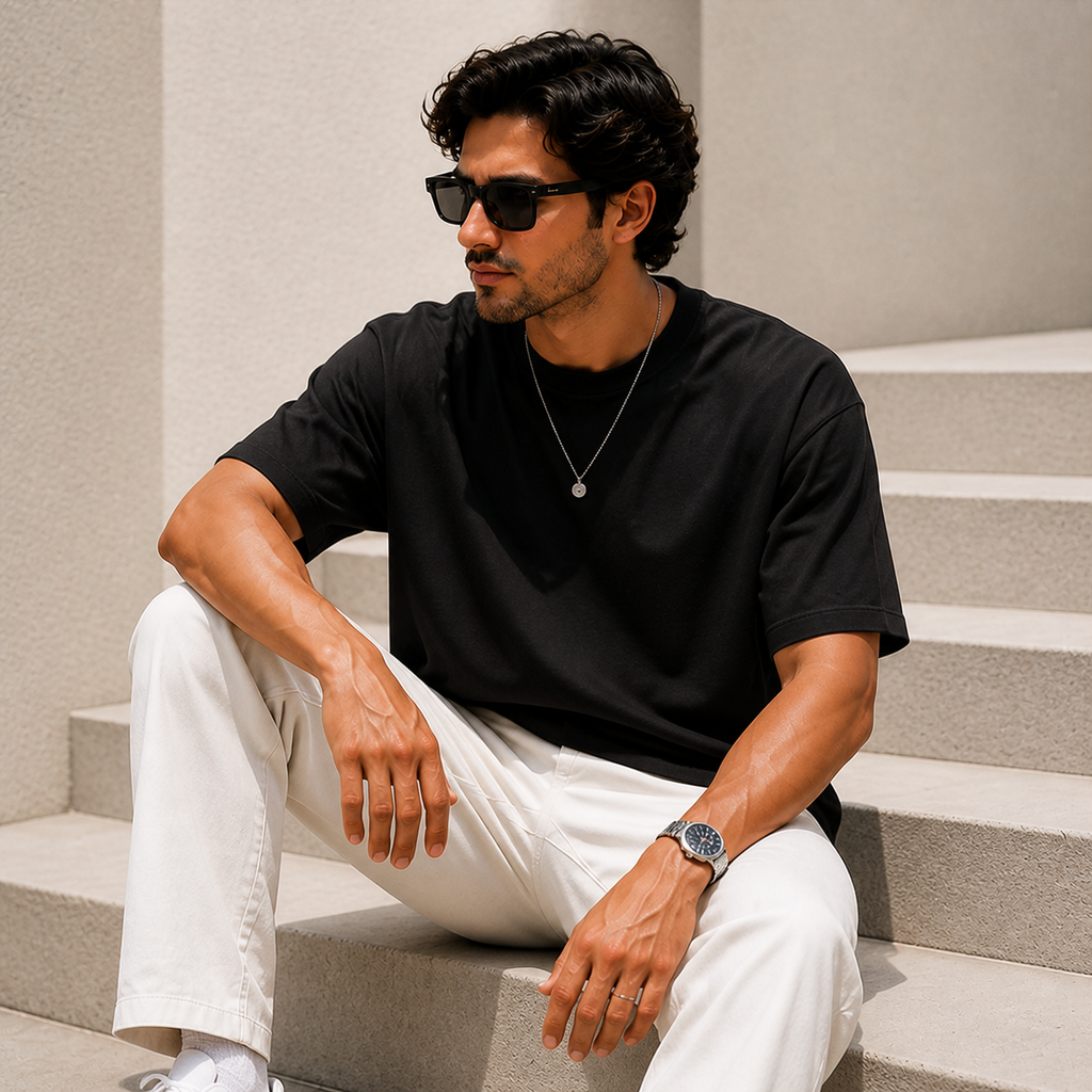 JOY Ultimate Tee in Jet Black